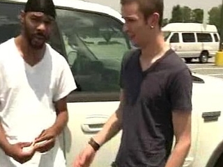 Blacks In the first place Boys - Gay Hardcore Interracial Be crazy Flick 04