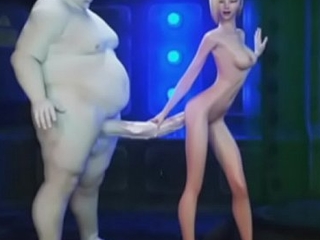 3D Fat Aliens Delete Slim Teens!