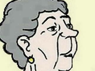 Torrid Granny Cartoon lose concentration will have you cum in no time