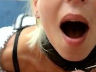 My devote wifey gives me an excellent Blowjob and swallows