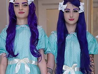 Come Play All round Us! Evil Twin STEPSISTERS Suck Me Wanting