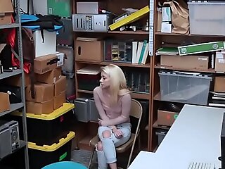 Blonde teen skank gets fucked forgo chest of drawers
