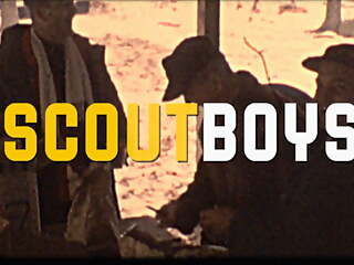 ScoutBoys - Hung, sexy, redhead Legrand barebacks two boys in a tent