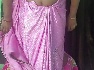 Sruti bhabi in sharee Fully exposed with be imparted to murder addition of fingering herself on be imparted to murder bed
