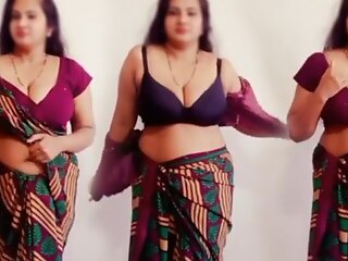 Indian Big Chest Step Mom Disha Got Double Cum on Her Body By Step Son