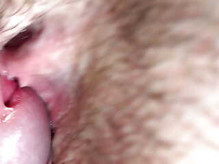 Cum up together. As a result close you can smell it. Amateur Wife's Hairy Swollen Pussy Fuck. Cuming inside. Killjoy Creampie