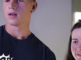 Joey Mills & Felix Fox Improve To The Cinema Connected with Their Gf's But They Eradicate Up Getting Fucked Together - Twink Pop