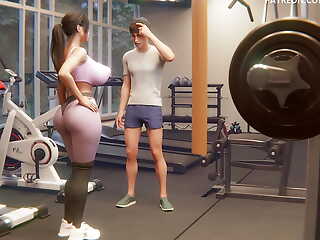 Dobermanstudio Diana Episode 11 Cheating hot big ass lover of big black cocks fucking nigh the gym sweet gaping pussy thirsty