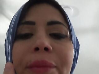 Fucking Sweltering And Despondent Big Ass Arab Mom