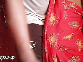 Fucking My Indian Wife Tight Ass In Sari Using Doggy Position With Scurrilous Hindi Audio