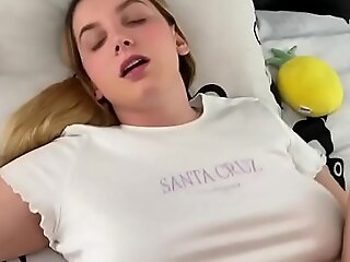 Fucking my cute step investor of mercy while she's sleeping