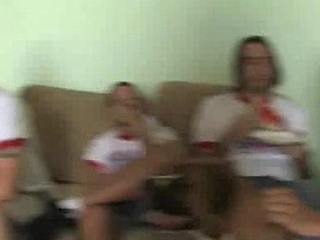Black African Teens Fucked In Group Sex Party 20