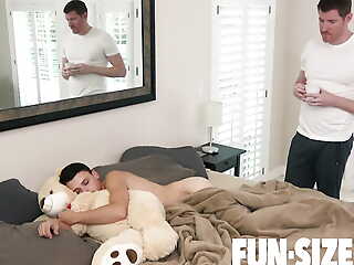 FunSizeBoys Austin Young fucked and filled by significant DILF