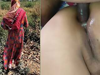 Principal time anal sex with neighbour bhabhi in open-air