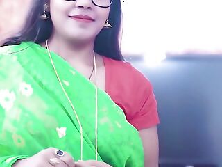 Desi Bhabhi Cheated with Pinch pennies and Fucked by Her Step Relative