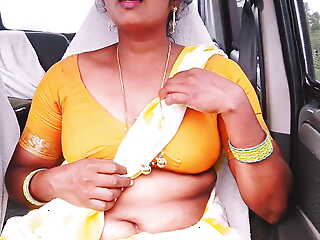 Indian maid car sex. The bonny maid with Eye dialect guv'nor long drive telugu dirty talks.part -1