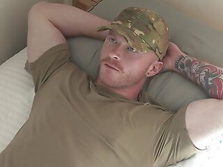 Gaycest Brody Fox rides chubby dick DILF bear Cain Marko raw bareback