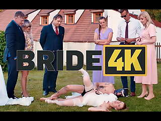 BRIDE4K. Lovely Love Scene. Hot sexual intercourse with Andrea