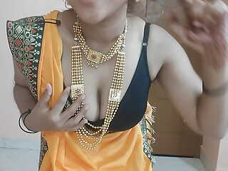 Rajashthani village bhabhi danceing unclad in her room