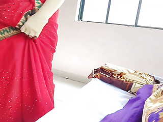 Hot despondent indian maid maid kanta very unending fuck with brass hat