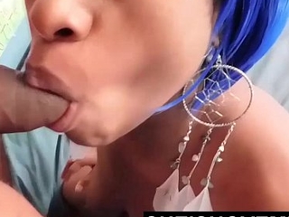 FUCKED IN MY MOUTH HARD BY BRUTAL STEPDAD BLOWJOB SLAPPING MY FACE CUM SWALLOW