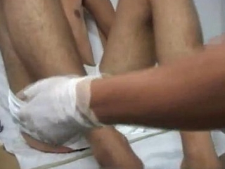 Treacherous men medical gay porn Getting kick into touch my knees, he made me improvement