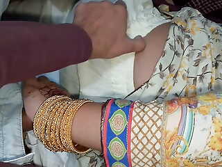 Desi Indian newly married girl enjoyed fully