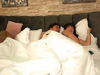 Chunky ass stepmom agrees adjacent to share bed more stepson - Thiago Lopez & Montse Swinger